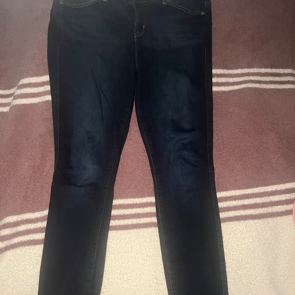 Torrid dark wash bombshell skinny jeans